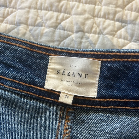 Sezane Tommy Jean Size 34 - Picture 3 of 4